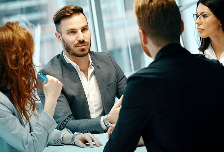 executives around table